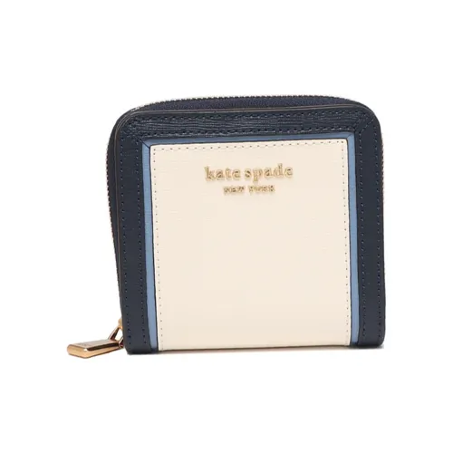 Kate Spade Кожа Кошелек Женские Кремовый Многоцветный