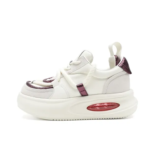 D Fuse SCANDINAVIA Пухлые ботинки устойчивые к истиранию легкие кроссовки с низким верхом для скейтбординга женские