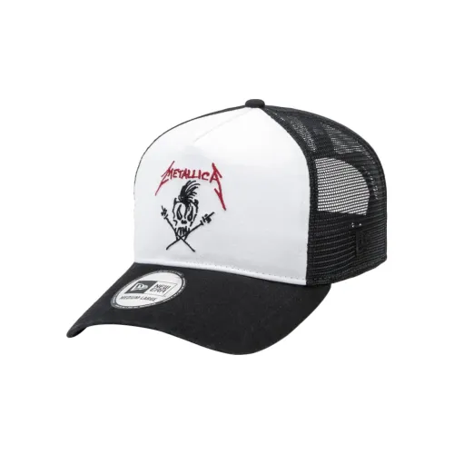 New Era Кепки Унисекс Черный Белый