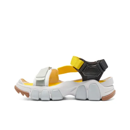 Onitsuka Tiger Dentigre Belted Пляжные сандалии Белый Унисекс