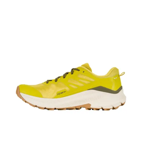 Oboz Footwear Уличная обувь Низкий топ Желтый Зеленый Мужской