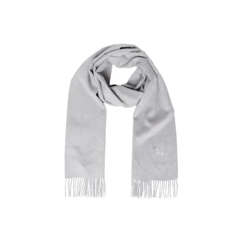 MaxMara Вязаные Шарфы Унисекс Серый
