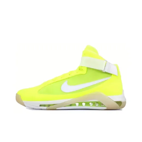 nike Hyperdunk Hypermax NFW Амортизация Износостойкий MID Топ Баскетбольные кроссовки Мужской Желтый