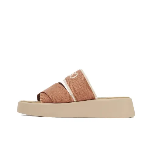 Chloe Слипоны Женские Коричневый