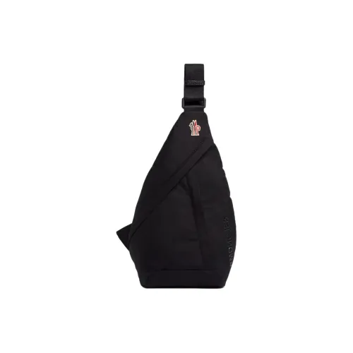Moncler Grenoble Series Полиамидная Нейлоновая Сумка через плечо Женская Черная