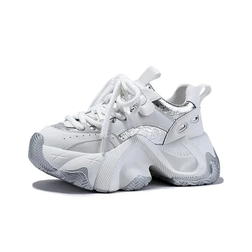 SELAIYA Низкий топ кеды женские белые