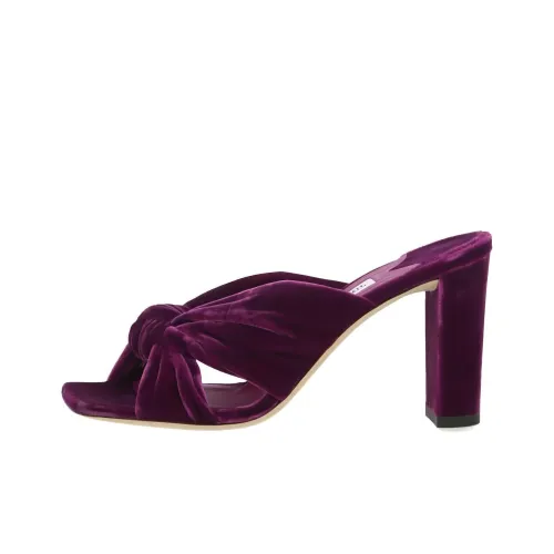 Jimmy Choo Quiet Slippers Женские Фиолетовые