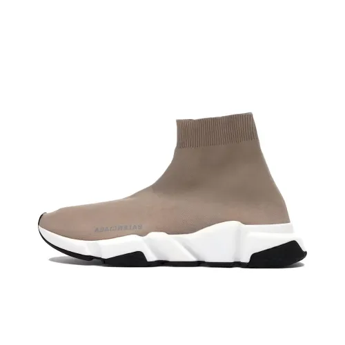 Balenciaga Speed Повседневный Высокий Топ Коричневый Женский