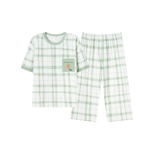 JinShaLa Pajama Комплект Женский Светло-Зеленый