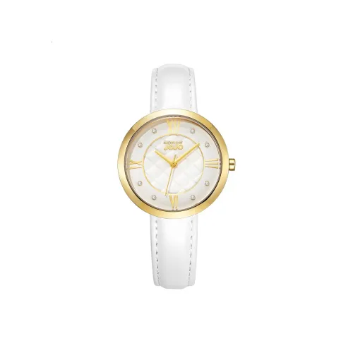 NATURALLYJOJO Кварцевый механизм белый циферблат женские часы JO1074 80K