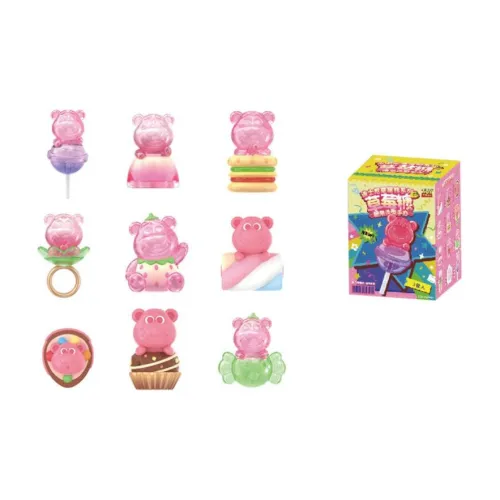 TOP TOY Disney Lotso Collection Клубничный Конфетный цвет Стайлинг Слепые коробки Один Mystery Коробка Целая коробка 8 шт