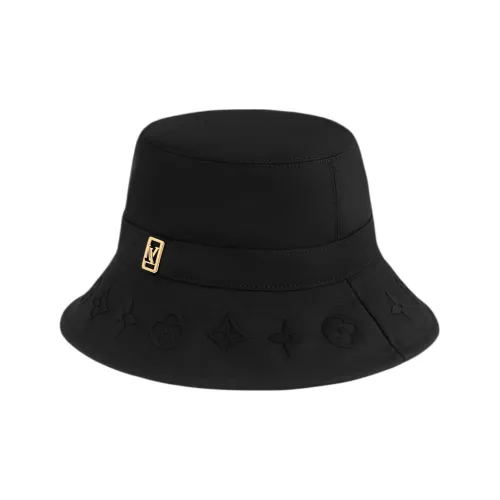 LOUIS VUITTON Вязаные соломенные шляпы Женские Черный