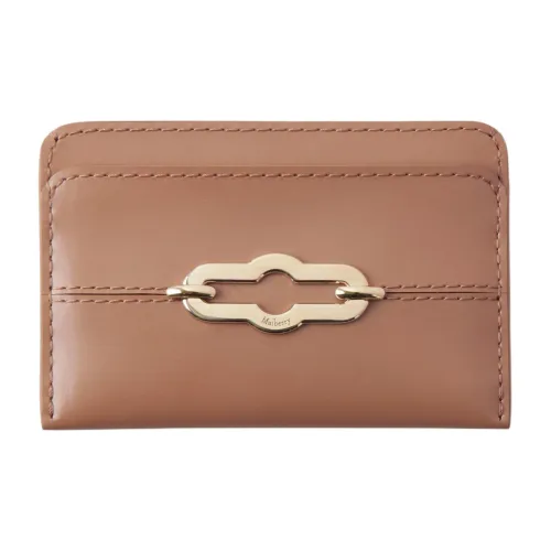 Mulberry Телячья кожа Кредитная карта HOLDER Женские Норково-коричневый
