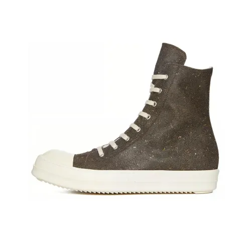 Rick Owens DRKSHDW Скейтборд Кроссовки Высокие Earth Brown Мужские