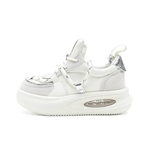 D Fuse SCANDINAVIA Пухлые ботинки устойчивые к истиранию легкие кроссовки с низким верхом для скейтбординга женские