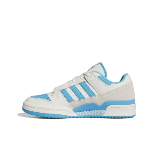 Adidas Originals FORUM Low Cl Low Топ Скейтборд Кроссовки Унисекс Белый Синий