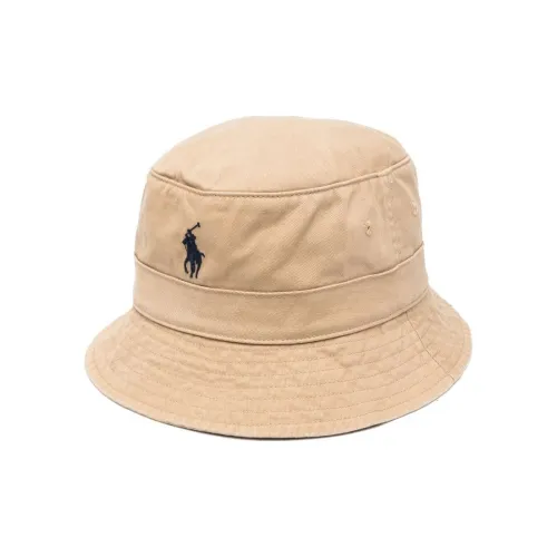 Polo Ralph Lauren Хлопковая ткань Шляпы ведра Мужской Бежевый