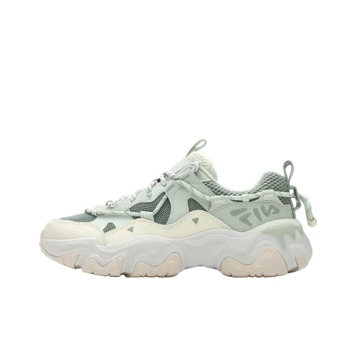 FILA Fluid 5 Кэжуал Низкий Топ Мицеллаж Зеленый/Бок Чой Зеленый Женские