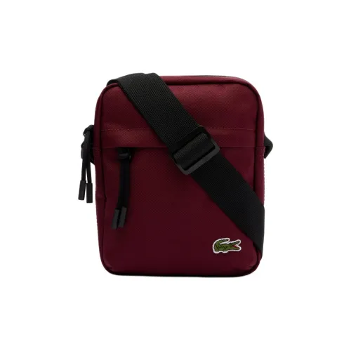 LACOSTE Полиэстер Сумка через плечо Стандартная Унисекс Красная