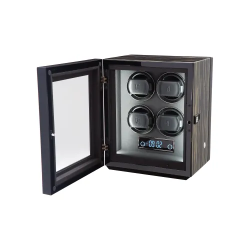 PAUL Дизайн P.D UK Bati 4 Отделение для часов Watch Winder Черный Shadow Эбеновый Черный Абрикос Унисекс GENTLEMEN4