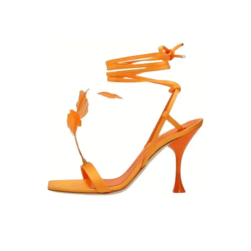 3JUIN Стильные сандалии женские цвет оранжевый