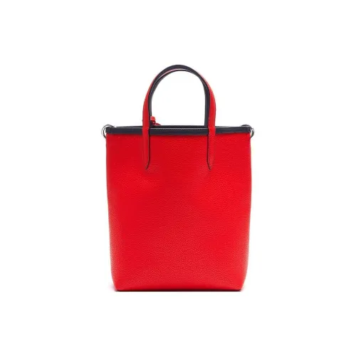 Сумка Tote из ПВХ Сумка для покупок Сумка через плечо Сумка среднего размера Женская Красная и Синяя