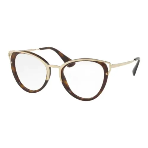 PRADA Металл Кошачий глаз Оправы для очков Женские Многоцветный
