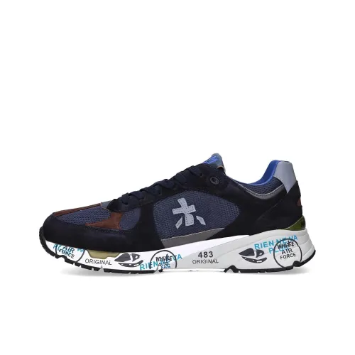 PREMIATA Mase Casual Low Top Midnight Blue Men's