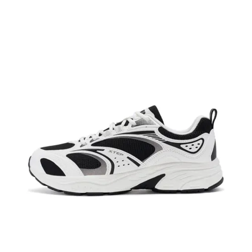XTEP Millennium Casual Low Top Canvas Белый/Черный Мужской