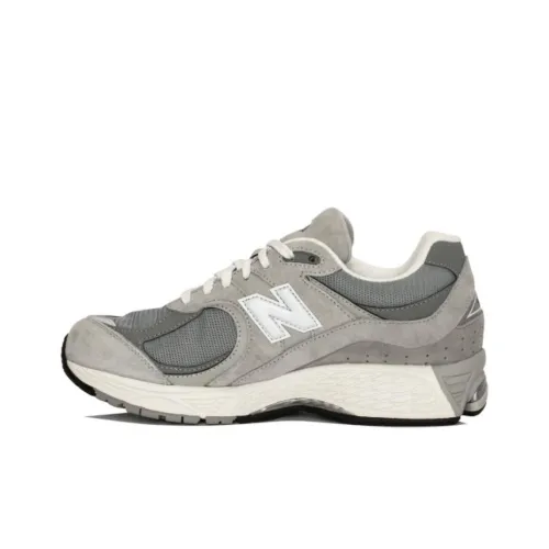 New Balance NB 2002R Амортизация Износостойкий Низкий Топ Беговые кроссовки Мужские Серые