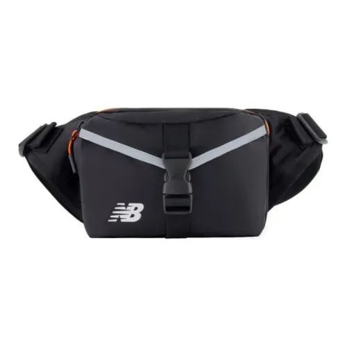 New Balance совместная брендированная тканевая сумка через плечо кошелек стандартная унисекс черный