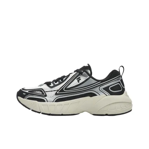 FILA FUSION CRED Leader Беговые кроссовки Низкий Топ Снег/Черный Мужской