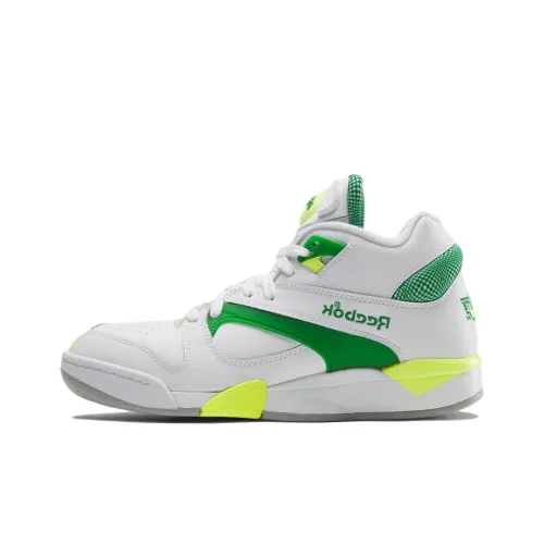 Reebok Casual Low Top Белый Зеленый Желтый Мужской