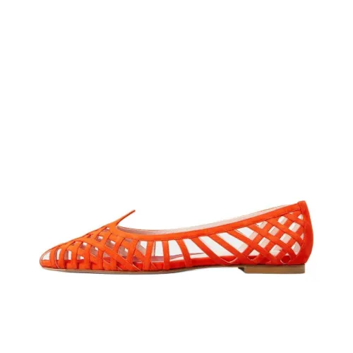 Roger Vivier Женские повседневные туфли, цвет: апельсиновый, женские