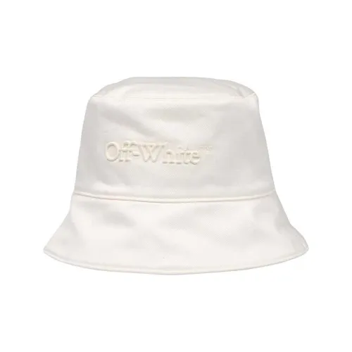 Off Белый Cotton Bucket Hats Женские