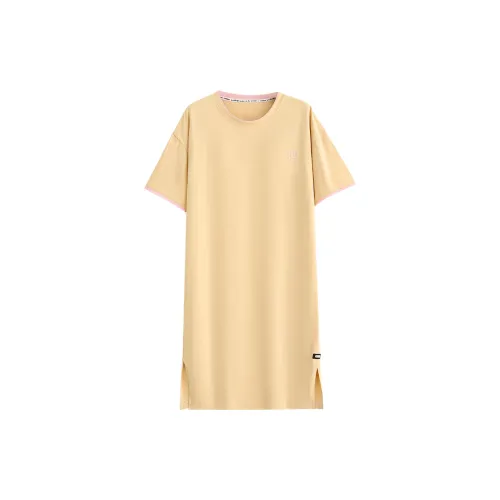 Follow the United States Ночная сорочка Женская Светло-желтая