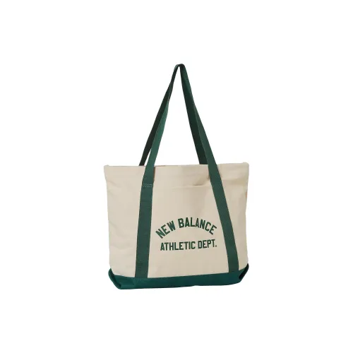 New Balance 100% хлопковый холст Сумка Тоут Сумка Сумка для покупок Сумка через плечо Сумка Обычная Унисекс Ночная зеленая