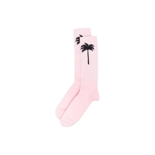 PALM ANGELS Розовые Женские Носки MID до икры