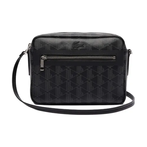 LACOSTE ПВХ Косметичка Стандартная Женская Черная