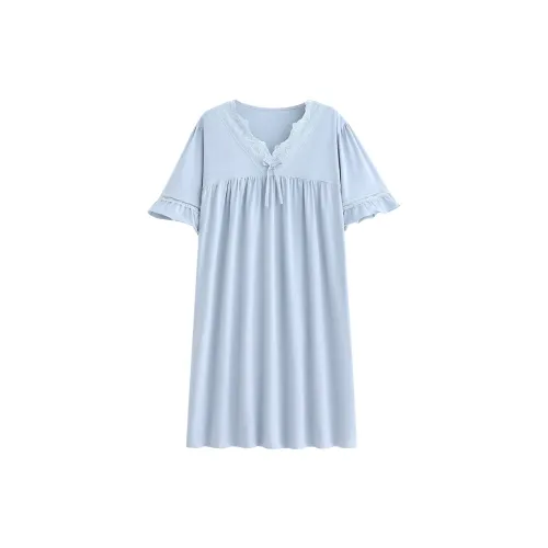 Follow the United States Ночная сорочка Женская Озерно-голубая