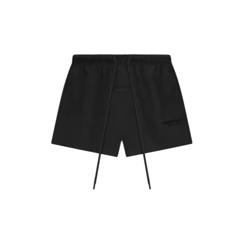 Fear of God Essentials SS24 Drop2 Нейлон Бег Короткие Повседневные Шорты Мужские Глубокий Черный Глубокий Черный