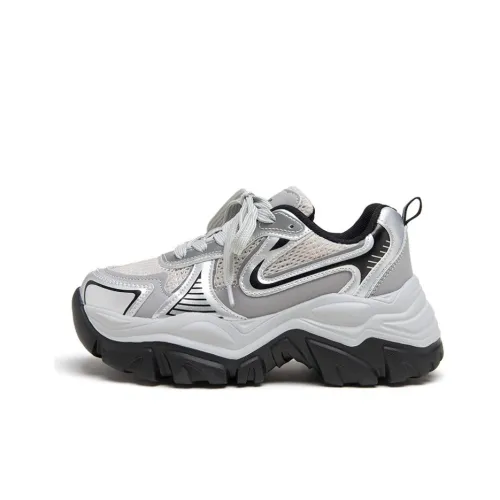 AGSDON Низкий топ обувь с толстой подошвой женская