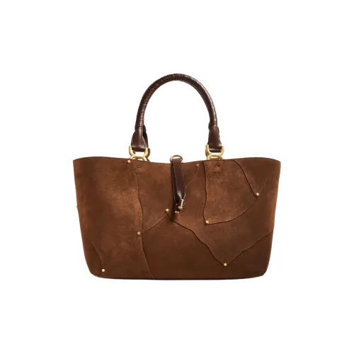 Chloe Marcie Замша с Замша Сумка Женская Коричневая