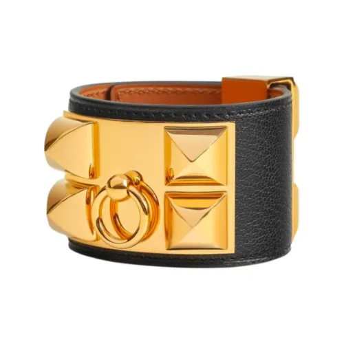 HERMES Золото-покрытые браслеты Женские Золото