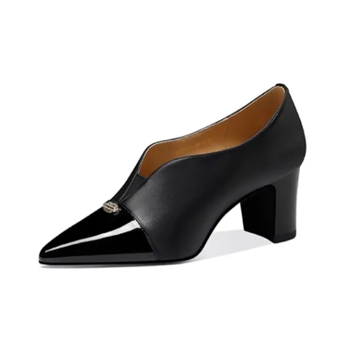 JESSICA SOPHIA Грубый каблук Высокие каблуки 5,5 см Женские Черный