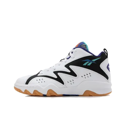 Reebok совместный бренд ATR MID Износостойкий Дышащий Высокий Топ Баскетбольные кроссовки Унисекс Белый Черный