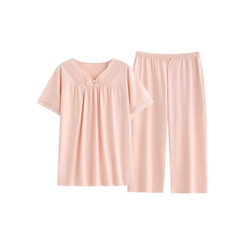 Follow the United States Пижамный комплект Женские Телесный розовый