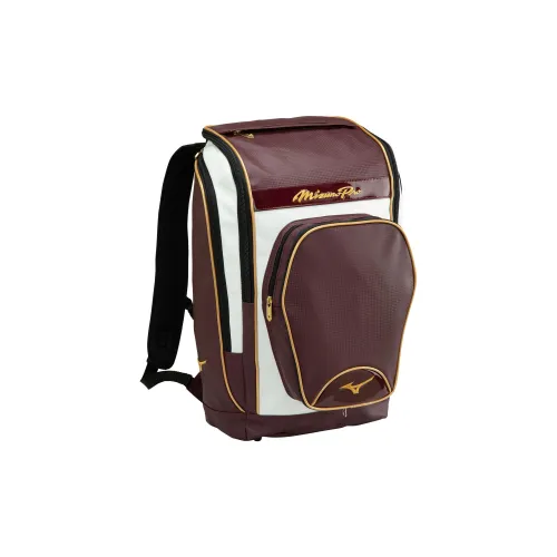 Mizuno Синтетическая кожа Рюкзак Стандартный Унисекс Красный