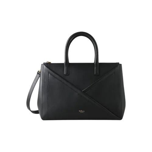 Mulberry Microfiber Fabric Crossbody Bag Shoulder Bag Women's Black