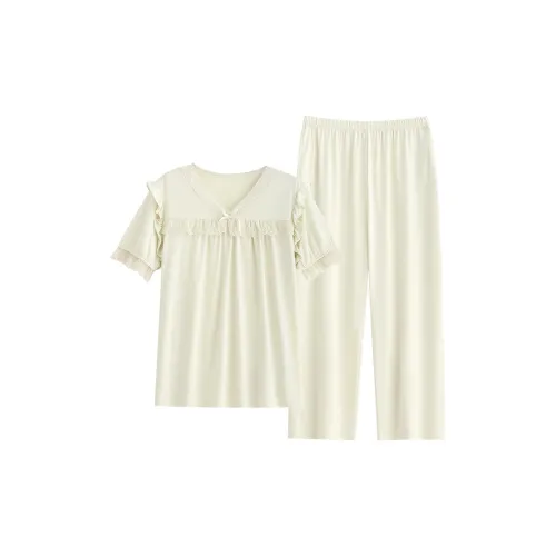 Follow the United States Пижамный комплект Женский Светло-зеленый